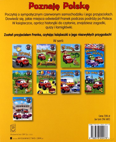 Poznaję Polskę. Samochodzik Franek (dodruk 2012) - Elżbieta Wójcik [KSIĄŻKA]