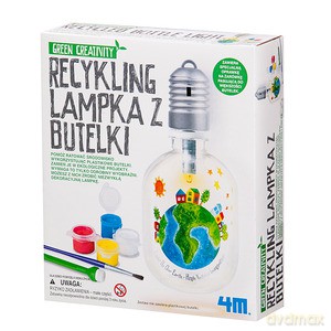 Recykling - Lampka z butelki [ZABAWKA]
