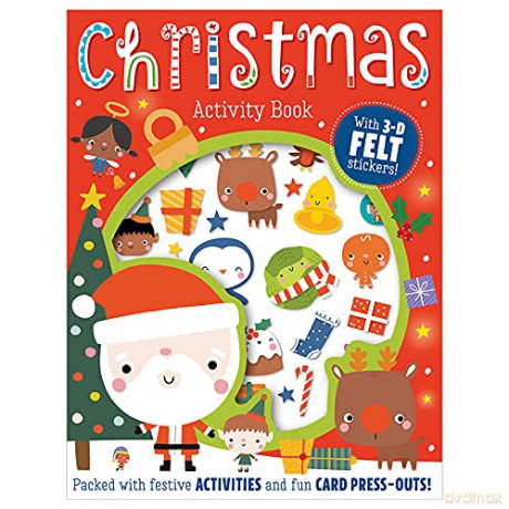 Felt Stickers Christmas - Amy Boxshall [KSIĄŻKA]