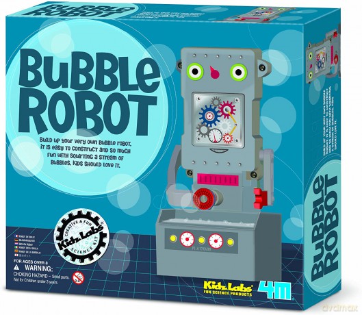 Robot do puszczania baniek [ZABAWKA]