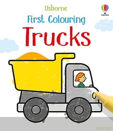 First Colouring Trucks - Kate Nolan [KSIĄŻKA]