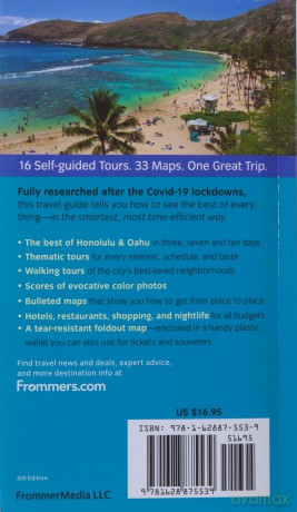 Frommer S Honolulu And Oahu Day By Day - Jeanne Cooper [KSIĄŻKA]