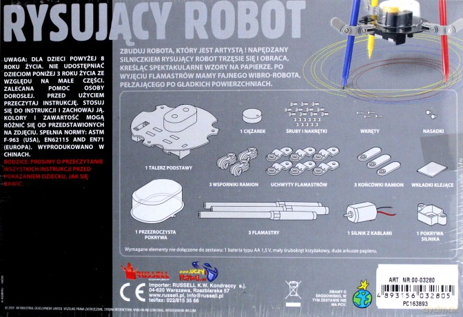 Rysujący robot [ZABAWKA]