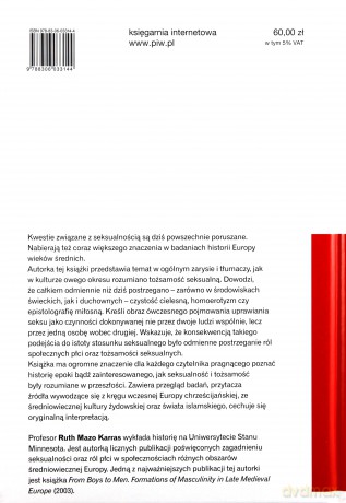Seksualność w średniowiecznej Europie - Karras Ruth Mazo [KSIĄŻKA]