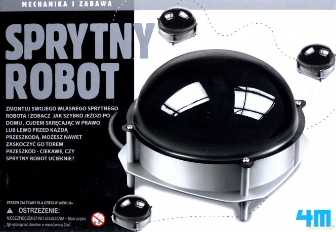 Sprytny ROBOT do samodzienego montażu i sterowania [ZABAWKA]