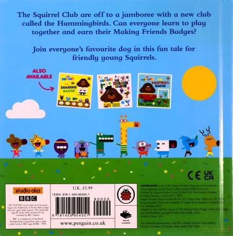 Hey Duggee The Making Friends Badge - Hey Duggee [KSIĄŻKA]