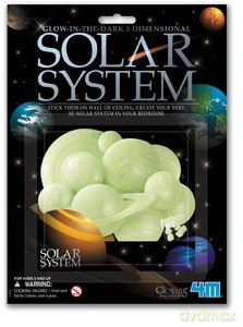 System Słoneczny 3D Fluorestencyjny [ZABAWKA]