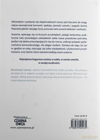 Sztuka minimalizmu - Loreau Dominique [KSIĄŻKA]
