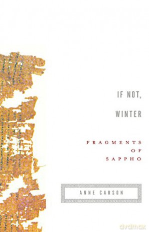 If Not Winter - Sappho [KSIĄŻKA]