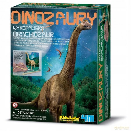 Wykopaliska - Brachiozaur Zostań paleontologiem [ZABAWKA]