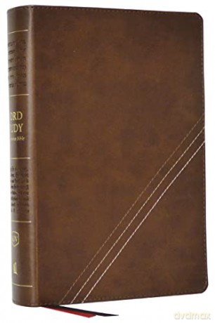 Kjv Word Study Reference Bible Leatherso - Bibles - Thomas Nelson [KSIĄŻKA]