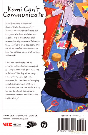 Komi Cant Communicate Vol 6 - Tomohito Oda [KSIĄŻKA]