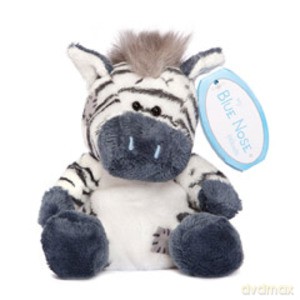 Zebra Niebieski Nosek [ZABAWKA]