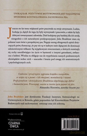 Zrozumieć psa. Jak być jego lepszym przyjacielem - Bradshaw John [KSIĄŻKA]