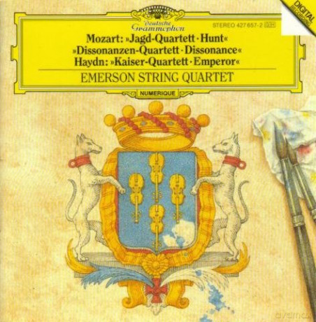 Emerson String: Mozart:Quartets B+C + [CD]