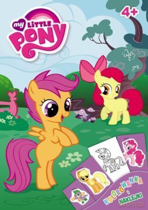 My Little Pony. Kolorowanka i naklejki [KSIĄŻKA] 