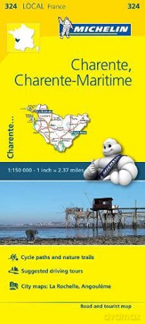Map 1324 Charente Charentemaritime [KSIĄŻKA]