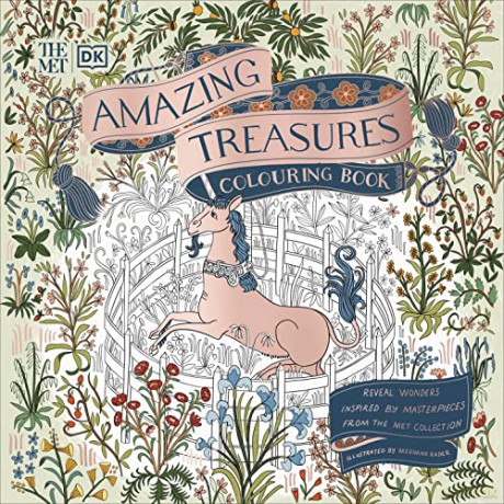 Met Amazing Treasures Colouring Book - Meghann Rader [KSIĄŻKA]