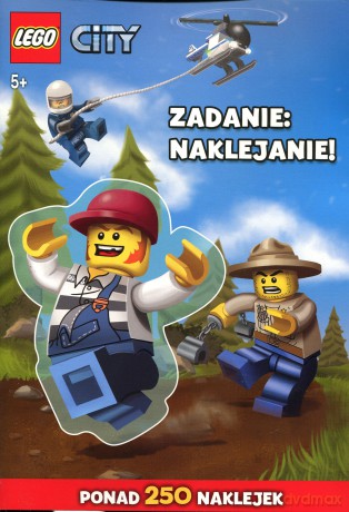 Lego City. Zadanie Naklejanie [KSIĄŻKA]