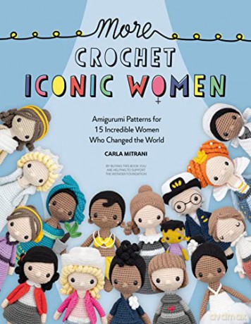 More Crochet Iconic Women - Carla Mitrani [KSIĄŻKA]