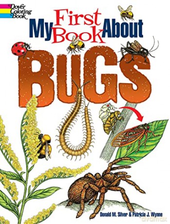 My First Book About Bugs Coloring Book - Patricia Wynne [KSIĄŻKA]