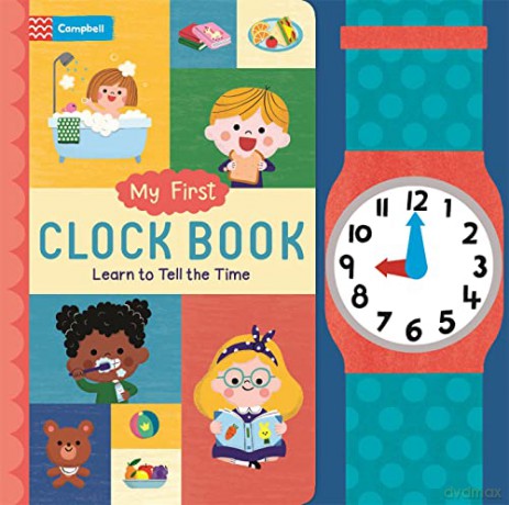 My First Clock Book - Campbell Books [KSIĄŻKA]