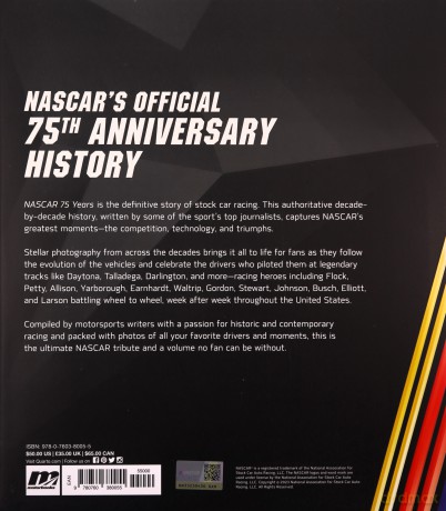 Nascar 75 Years - Al Pearce [KSIĄŻKA]