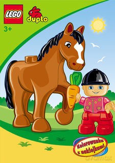 Lego Duplo. Kolorowanki z naklejkami [KSIĄŻKA]