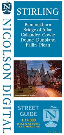 Nicolson Street Map Stirling - Val Fry [KSIĄŻKA]