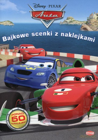 Auta. Bajkowe Scenki Z Naklejkami (Disney) [KSIĄŻKA]
