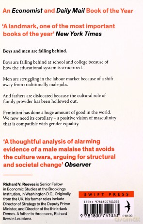 Of Boys And Men - Richard V. Reeves [KSIĄŻKA]