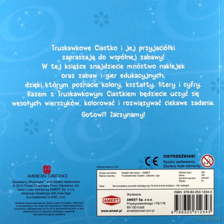 Truskawkowe Ciastko. Zabawy i gry [KSIĄŻKA]