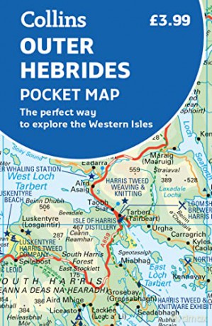 Outer Hebrides Pocket Map - Collins Maps [KSIĄŻKA]