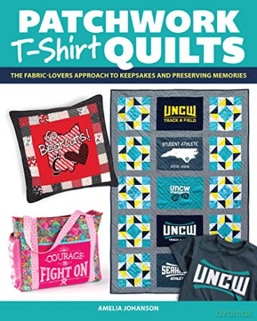 Patchwork Tshirt Quilts - Amelia Johanson [KSIĄŻKA]