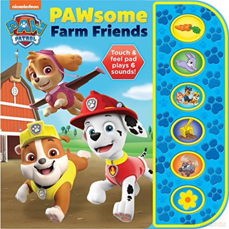 Pawsome Farm Friends Sound Book - P I Kids [KSIĄŻKA]