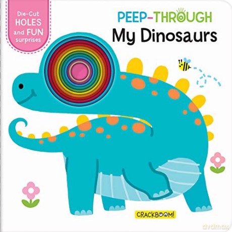 Peep Through My Dinosaurs - Beijing Little Red Flower Studio [KSIĄŻKA]