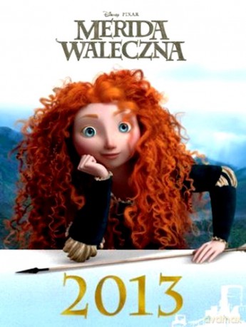 Merida Waleczna kalendarz ścienny [KSIĄŻKA]