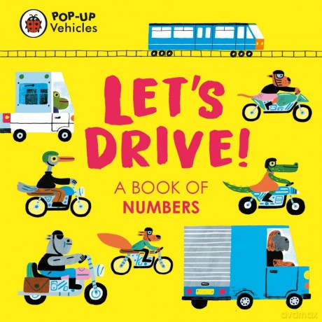 Pop Up Vehicles Lets Drive - Ladybird [KSIĄŻKA]