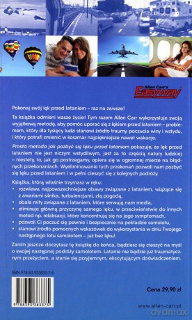 Prosta metoda jak pozbyć się lęku przed lataniem- Allen Carr [KSIĄŻKA]