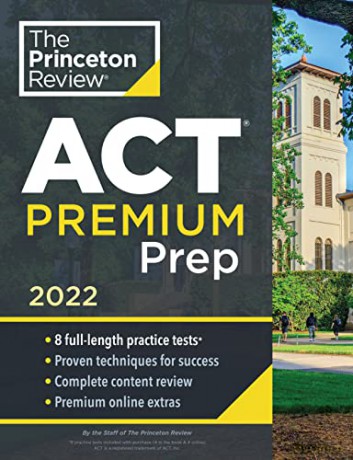 Princeton Review Act Premium Prep 2022 - Princeton Review [KSIĄŻKA]