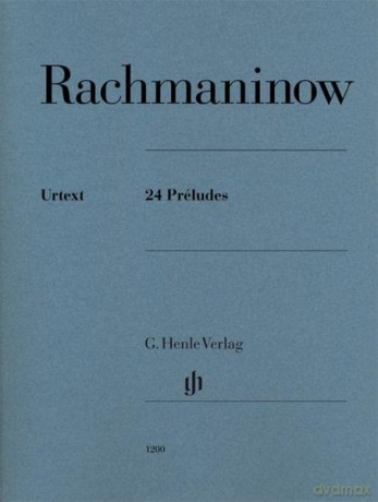 Prludes Sergei Rachmaninov - Sergei Rachmaninow [KSIĄŻKA]