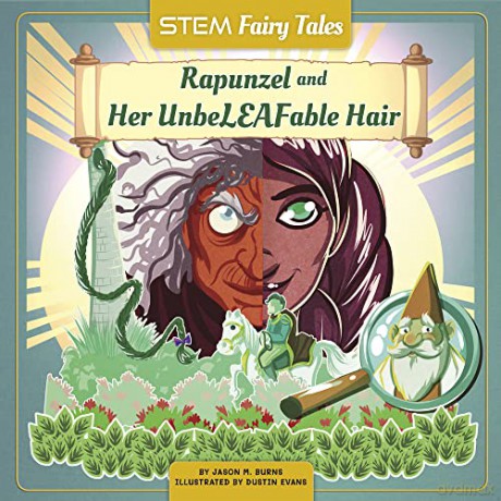 Rapunzel And Her Unbeleafable Hair - Jason M Burns [KSIĄŻKA]