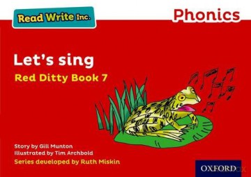 Read Write Inc. Phonics Red Ditty Book [KSIĄŻKA]