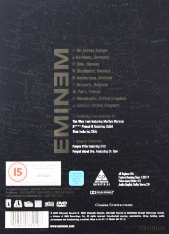 Eminem: All Access Europe (digipack) [DVD]