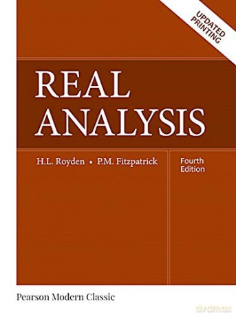 Real Analysis Classic Version - Halsey Royden [KSIĄŻKA]
