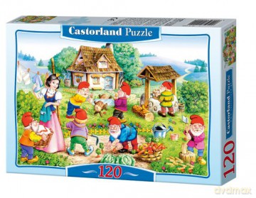 CASTOR 120 Puzzle Kartonowe Śnieżka Wiek 5+ [PUZZLE]