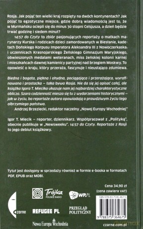 14:57 Do Czyty Reportaże Z Rosji Tw - Igor T. Miecik [KSIĄŻKA]
