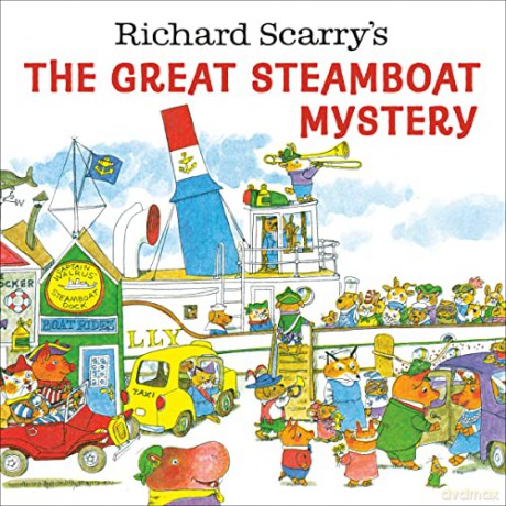 Richard Scarrys The Great Steamboat Myst - Richard Scarry [KSIĄŻKA]