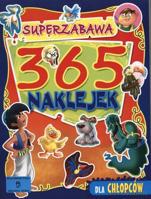 365 Naklejek Dla Chłopców Super Zabawa [KSIĄŻKA]