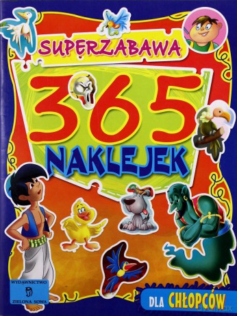 365 Naklejek Dla Chłopców Super Zabawa [KSIĄŻKA]